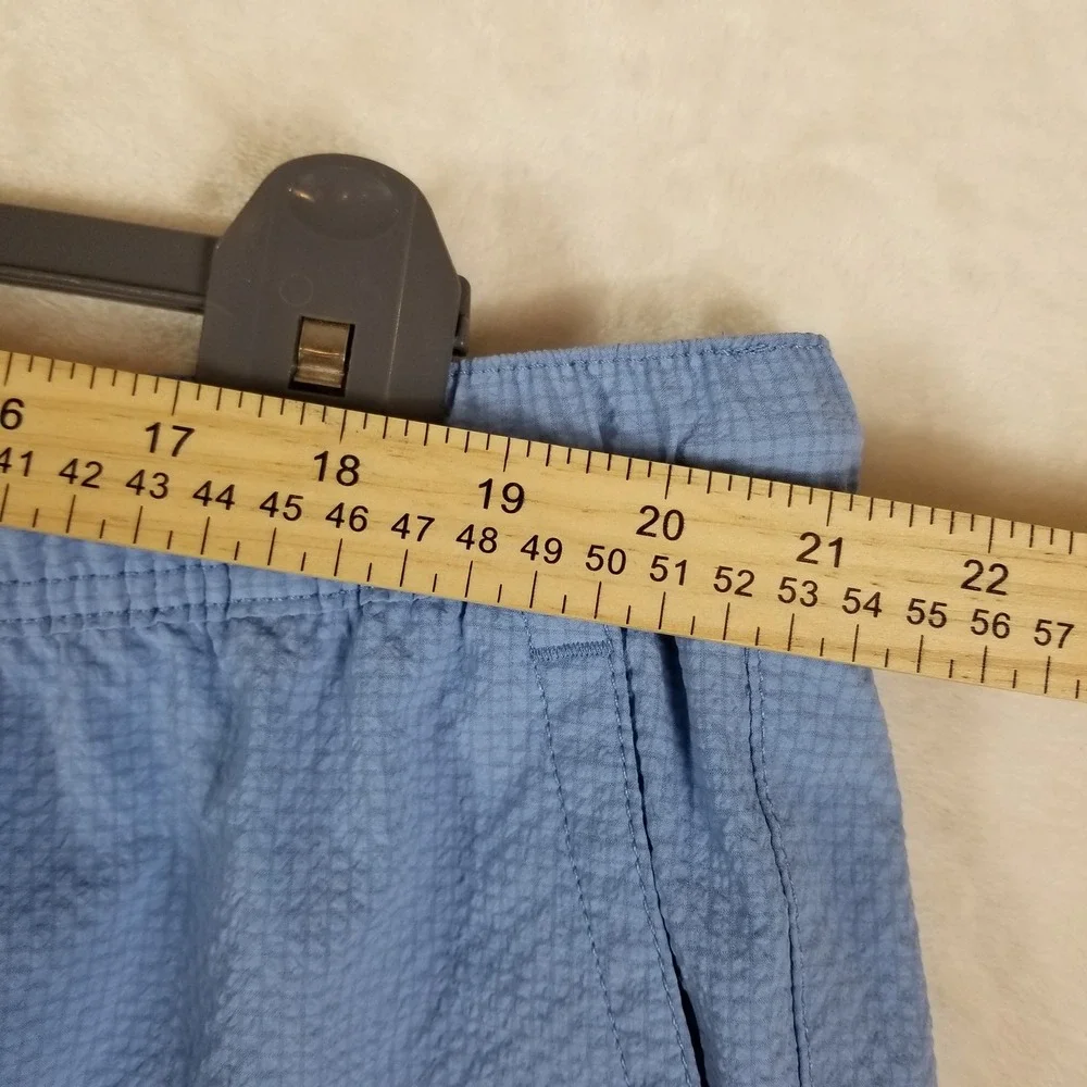 Tommy Bahama Mens 2XLB Blue Naples Seersucker Swim‎ Trunks Board Shorts